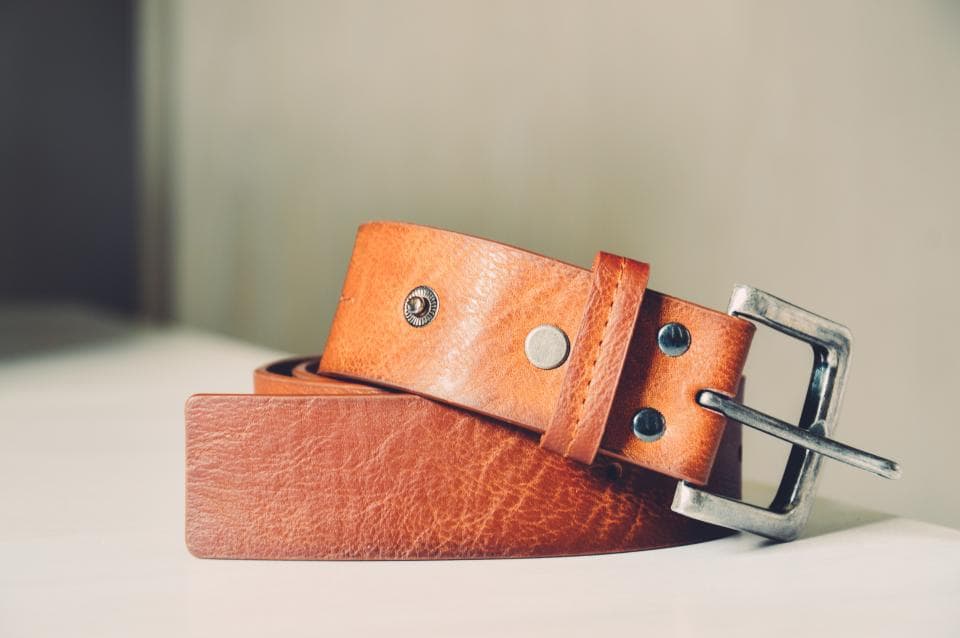 Ceinture cuir véritable